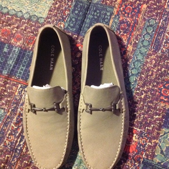 Cole Haan Men\'s Wyatt LT Green Nubuck Bit Drivers(Loafers)- 11.5M - New  in  Box main image 6